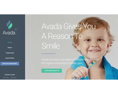 avada-top-theme-for-dental-website