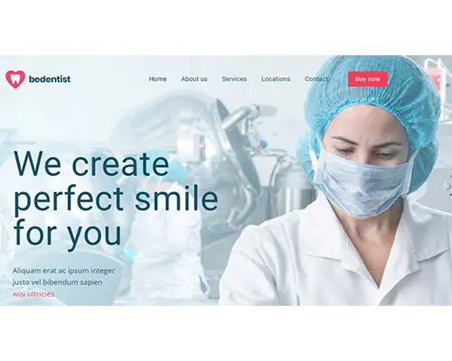 BeTheme Wordpress Theme for Dental