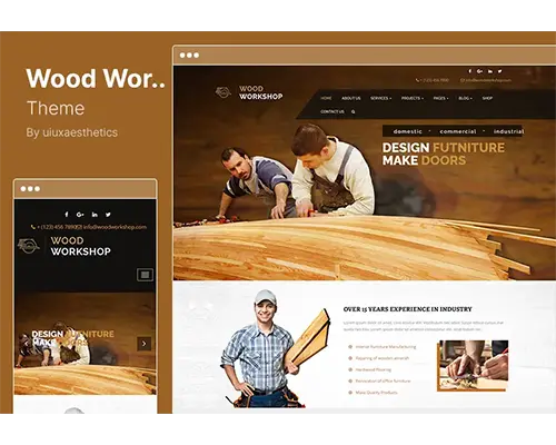 wood-workshop-website-design-for-carpenter