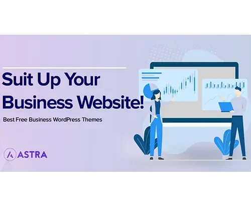 Astra Website Design for Startup